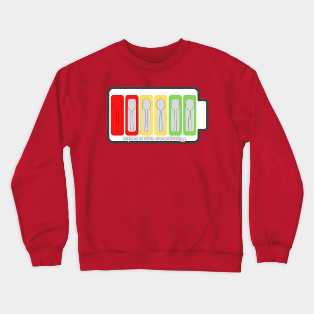 Spoonie Society Crewneck Sweatshirt by Kary Pearson